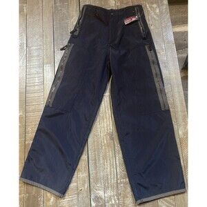 SporTrax MIsty Blue Boys Sz 12 Lots of Pockets Nylon Polyester Ski Outdoor Zip